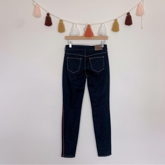 NWT Massimo Dutti Mid Rise Skinny Dark Wash Jeans Size 4 - Picture 12 of 12